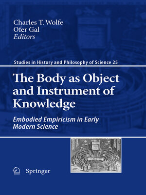 cover image of The Body as Object and Instrument of Knowledge